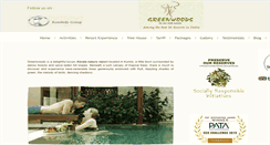 Desktop Screenshot of greenwoods.in